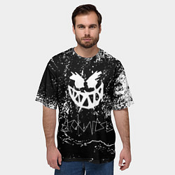 Футболка оверсайз мужская PYROKINESIS:, цвет: 3D-принт — фото 2