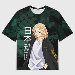 Футболка оверсайз мужская Майки, Токийские мстители, цвет: 3D-принт