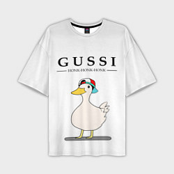 Мужская футболка оверсайз GUSSI HONK BABY