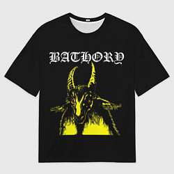 Мужская футболка оверсайз Bathory