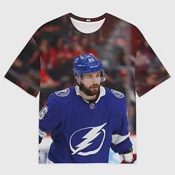 Мужская футболка оверсайз Никита Кучеров, НХЛ