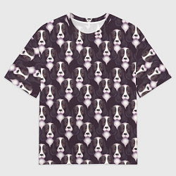 Мужская футболка оверсайз Спаниель Spaniel