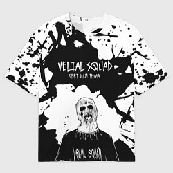 Футболка оверсайз мужская Velial Squad свет или тьма,, цвет: 3D-принт