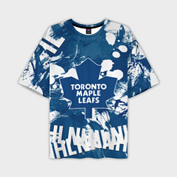 Мужская футболка оверсайз Торонто Мейпл Лифс, Toronto Maple Leafs
