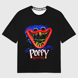 Футболка оверсайз мужская Poppy Playtime: Huggy, цвет: 3D-принт
