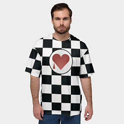 Футболка оверсайз мужская Плакальщики цвет ордена, цвет: 3D-принт — фото 2