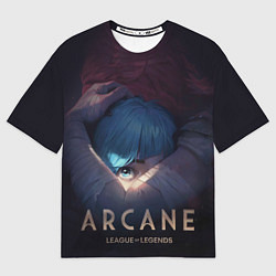 Футболка оверсайз мужская Arcane: League of Legends, цвет: 3D-принт