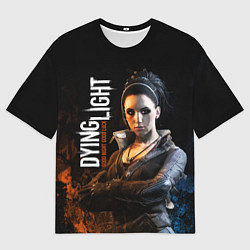 Футболка оверсайз мужская DIGHT LIGHT, ДЖЕЙД, цвет: 3D-принт