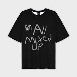 Мужская футболка оверсайз All Mixed Up - Korn