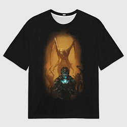 Футболка оверсайз мужская Necromorph, цвет: 3D-принт