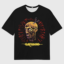 Мужская футболка оверсайз Carcass, Necroticism