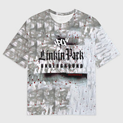 Футболка оверсайз мужская LP Underground 3 0 - Linkin Park, цвет: 3D-принт