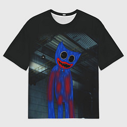 Футболка оверсайз мужская POPPY PLAYTIME - ПОППИ ПЛЕЙТАЙМ ИГРА - ХАГГИ ВАГГИ, цвет: 3D-принт