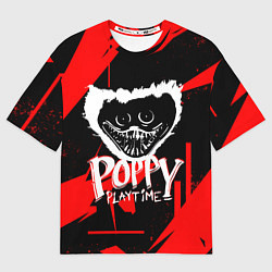 Футболка оверсайз мужская POPPY PLAYTIME ХАГИ ВАГИ, цвет: 3D-принт