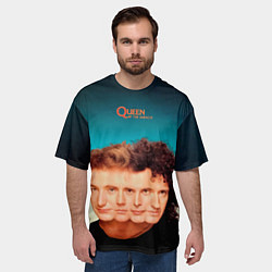 Футболка оверсайз мужская Queen - The Miracle, цвет: 3D-принт — фото 2