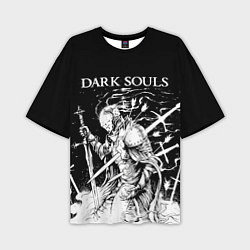 Мужская футболка оверсайз Dark Souls, The Ashen One
