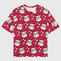 Футболка оверсайз мужская Дед Морoз, цвет: 3D-принт