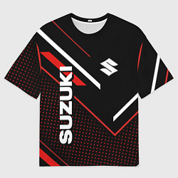 Футболка оверсайз мужская Suzuki SPORT, цвет: 3D-принт
