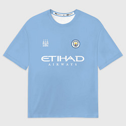 Футболка оверсайз мужская Bernardo 20 MCFC игровая, цвет: 3D-принт