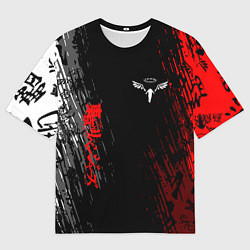 Футболка оверсайз мужская Токийские мстители Аниме Кайсуке, цвет: 3D-принт