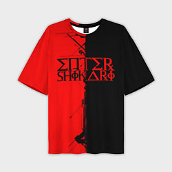 Мужская футболка оверсайз Enter shikari Cyber