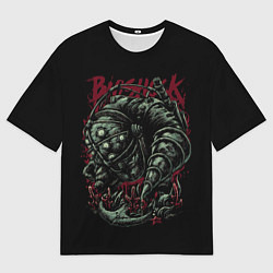 Футболка оверсайз мужская Большой папочка, цвет: 3D-принт