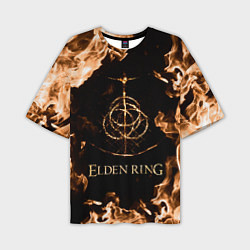 Мужская футболка оверсайз Elden Ring Logo