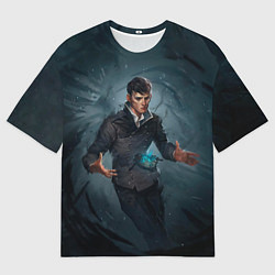 Мужская футболка оверсайз Dishonored art