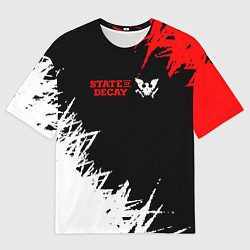 Мужская футболка оверсайз State of Decay - Стадия разложения
