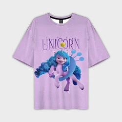 Мужская футболка оверсайз Unicorn Izzy