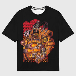 Мужская футболка оверсайз Орки из Вахи