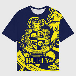 Футболка оверсайз мужская Bully, Bullworth Academy, цвет: 3D-принт