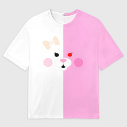 Футболка оверсайз мужская Усами - Danganronpa, цвет: 3D-принт