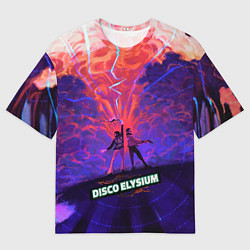 Футболка оверсайз мужская Disco art, цвет: 3D-принт