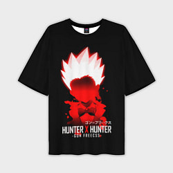 Мужская футболка оверсайз Hunter x Hunter - Gon Furikusu