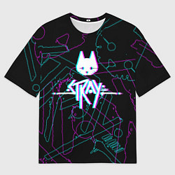 Мужская футболка оверсайз Stray: Tramp