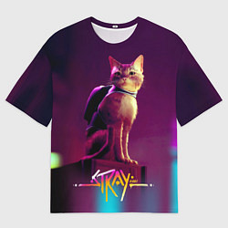 Мужская футболка оверсайз Stray: Tramp