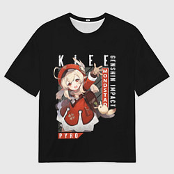 Футболка оверсайз мужская GENSHIN IMPACT, KLEE POSTER, цвет: 3D-принт