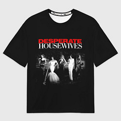 Футболка оверсайз мужская Desperate Housewives летний сад, цвет: 3D-принт