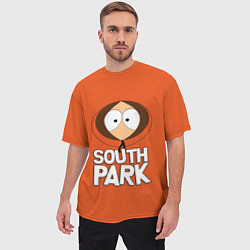 Футболка оверсайз мужская Южный парк Кенни South Park, цвет: 3D-принт — фото 2