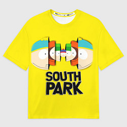 Мужская футболка оверсайз South Park - Южный парк персонажи