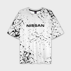 Футболка оверсайз мужская Nissan ниссан, цвет: 3D-принт