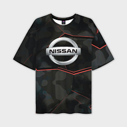 Мужская футболка оверсайз Nissan xtrail