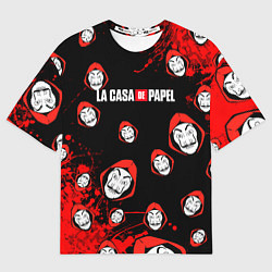Мужская футболка оверсайз La Casa de Papel Профессор
