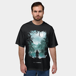 Футболка оверсайз мужская Спина Нейтана, цвет: 3D-принт — фото 2