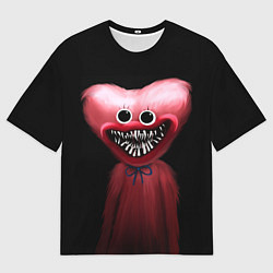 Футболка оверсайз мужская Horror Kissy Missy, цвет: 3D-принт