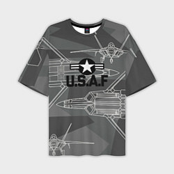 Мужская футболка оверсайз U S Air force