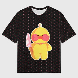 Мужская футболка оверсайз LALAFANFAN - МИЛАЯ Графика