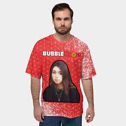 Футболка оверсайз мужская BUBBLE KVASS - ДОРА Арт, цвет: 3D-принт — фото 2