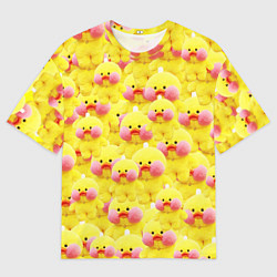 Мужская футболка оверсайз УТОЧКА ЛАЛАФАНФАН - УТЯ